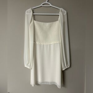 Wilfred Villa Ruched‎ Chiffon Mini Dress